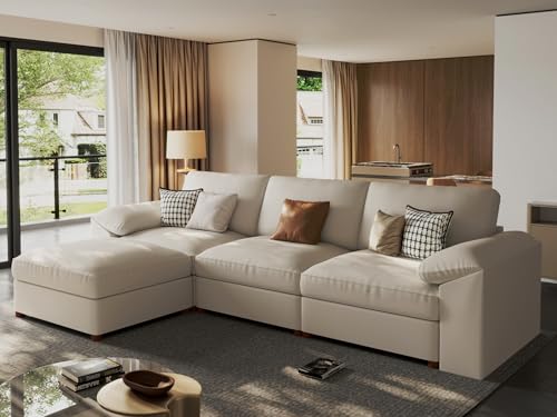 Faux Leather Sectional Sofa